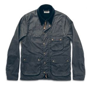 Taylor Stitch Rover Jacket in Slate Waxed Canvas (Size 40)